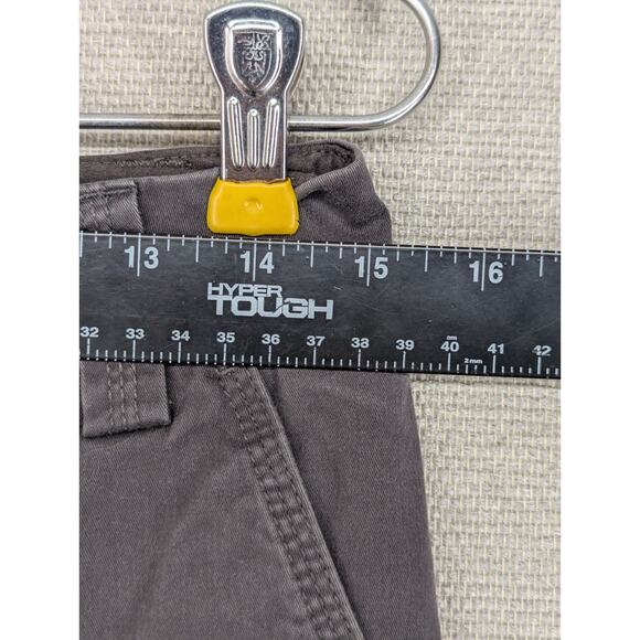 New York & Co Manhattan Chino Gray Flare Leg Pants Size 4 Tall -0925F167 - Picture 4 of 8